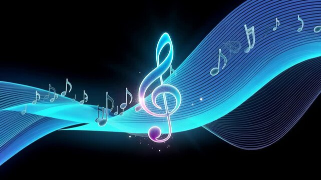 Mesmerizing vibrant color waves video illustrating rhythm and flow for creative dynamic backgrounds