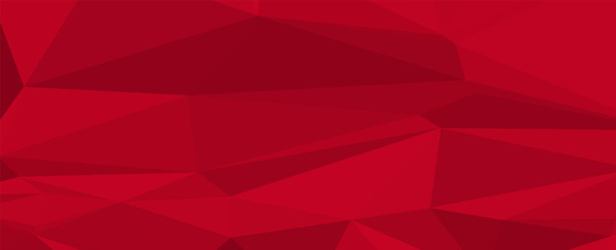 Red triangle geometric background texture. Abstract colorful background. Red triangles shape. Suit for banner, web, brochure, pamflet and presentation