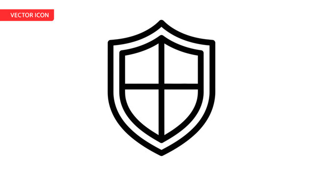 Shield Icon Symbol Protection Security.