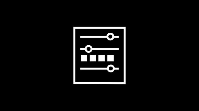 icon adjust editing, adjust computer settings.