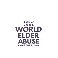 Obraz premium world elder abuse awareness day, elder, abuse, day, people, man, woman, person, grandfather, grandmother, awareness, icon, banner, poster, logo, vector, sign, design, illustration, symbol, concept, te