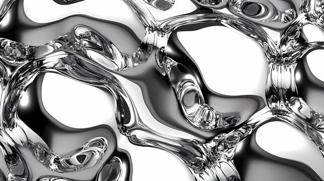 Liquid Metal Surface​​​​ Texture​​​​​​​ poster background