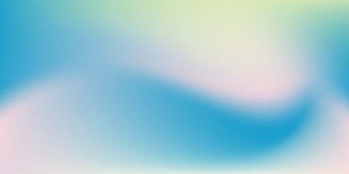Abstract blurred gradient mesh background in bright summer colors. design soft blue wallpaper texture.