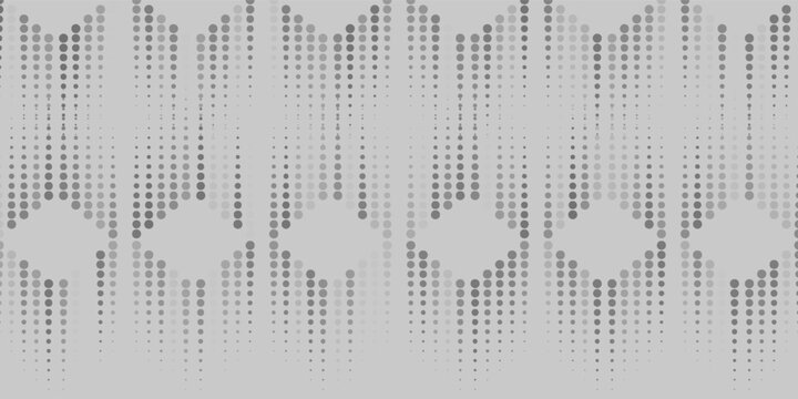 Seamless halftone hexagon dots pattern vector, geometric halftone abstract pattern for fabric and textile printing, sports jersey texture, wrapping paper.eps,10
