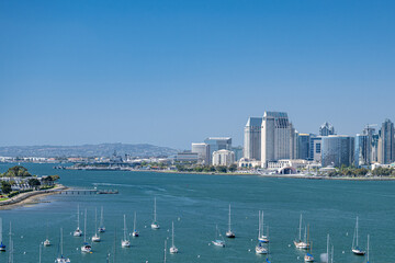 Obraz premium San Diego, California Skyline
