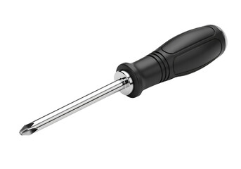Fototapeta premium Phillips Head Screwdriver Tool on white background , Isolated on Transparent Background, PNG, Generative AI 