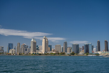 Obraz premium San Diego, California Skyline