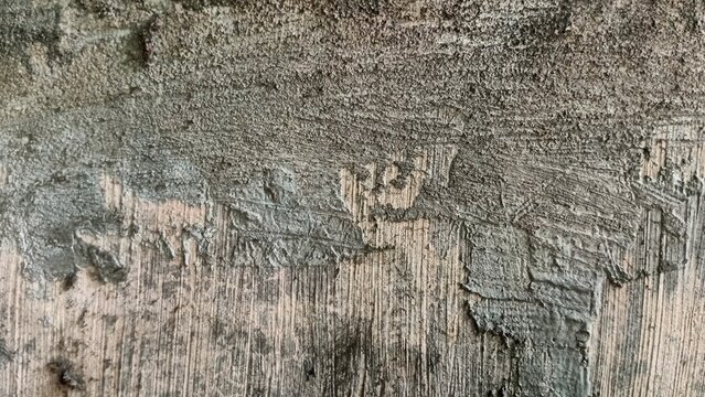 Rough Concrete Wall Texture with Weathered Cement Plaster