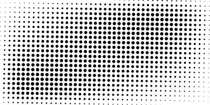 Halftone faded gradient texture. Grunge halftone grit background. White and black sand noise wallpaper. Retro pixilated vector backdrop