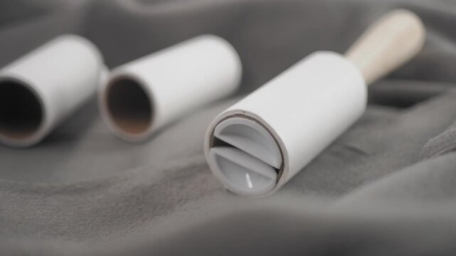 Simple tool for removing lint from clothes and furniture
