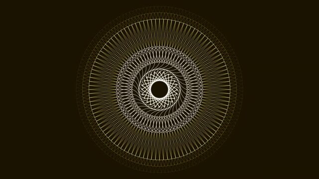Premium 4K seamless loop of Merkaba Ajna chakra sacred geometry unfolding with an ethereal glow in a cinematic void. Ideal for VJ sets, trance festival visuals, meditation apps, and yoga studios.
