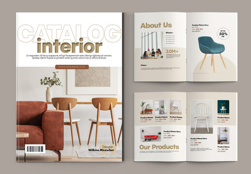 Product Catalog Brochure Template
