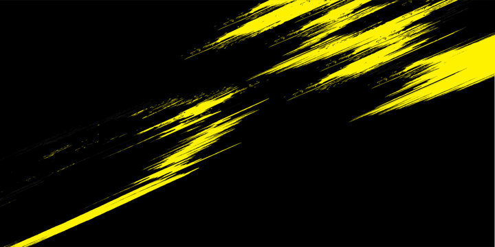 green black brush wrap car sticker pattern abstract banner sporty lines black green color combination grunge brush modern pattern racing motorsport vector design.