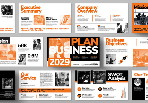Creative Business Plan Presentation