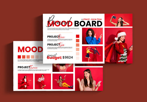 Brand Mood Board Design