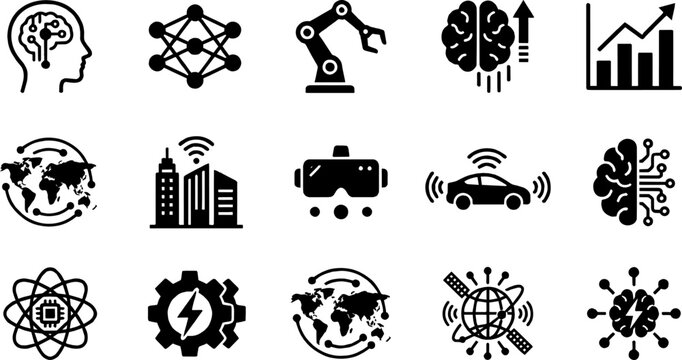 Artificial intelligence and machine learning innovation concepts