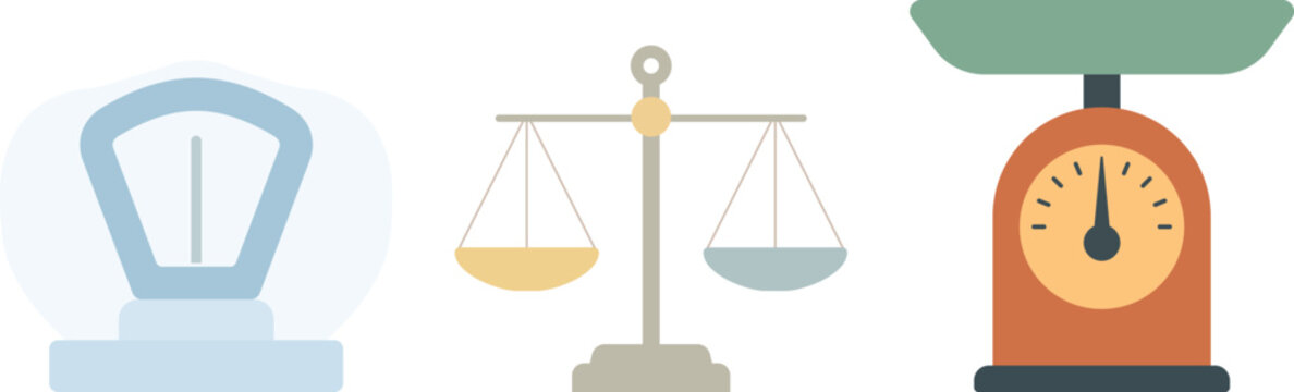 Measurement Scales Illustration Collection