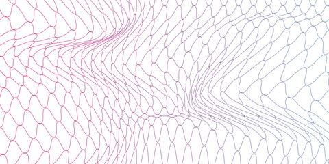 Mesh texture for fishing net. Seamless pattern for sportswear or soccer goal, volleyball net, basketball hoop, hockey, athletics. Abstract, sport, modern mesh background. © Faya