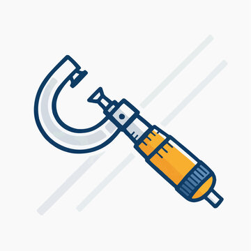 Precision Micrometer Illustration