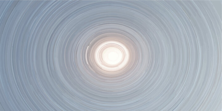 Swirling light streaks on brushed metal surface tunnel effect light source