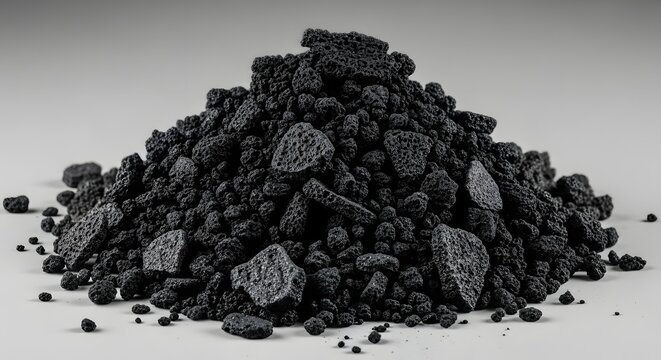 Black Powder Charcoal Texture Background Abstract Material