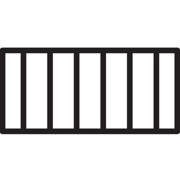 modern headboard icon