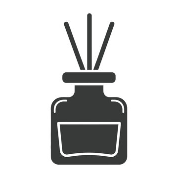 black reed diffuser icon