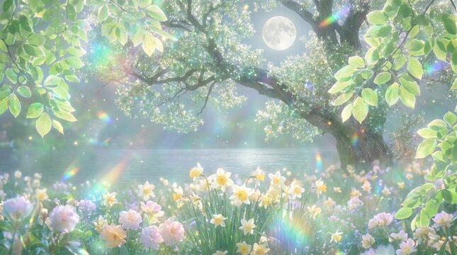 spring in the forest