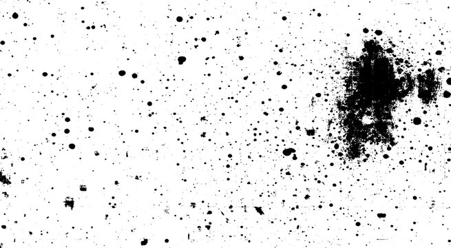 Black and white grunge. dust and grunge grain texture distorted grange overlay retro texture template.