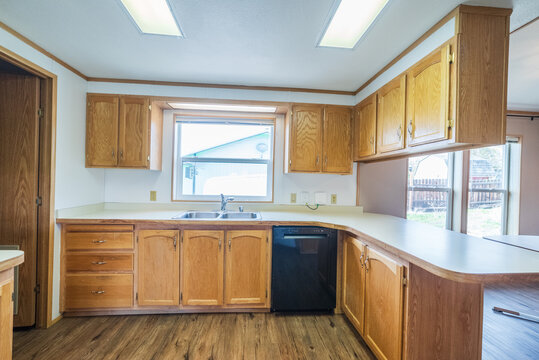 Kitchen In A 90s Home