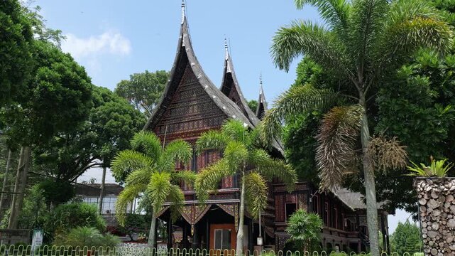Traditional minangkabau houses and architecture