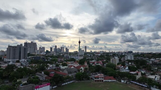 colombo city skyline