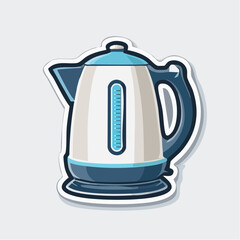 Obraz premium Electric Kettle Illustration