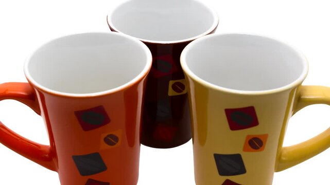 Beautiful mugs which good morning cup of tea or coffee.