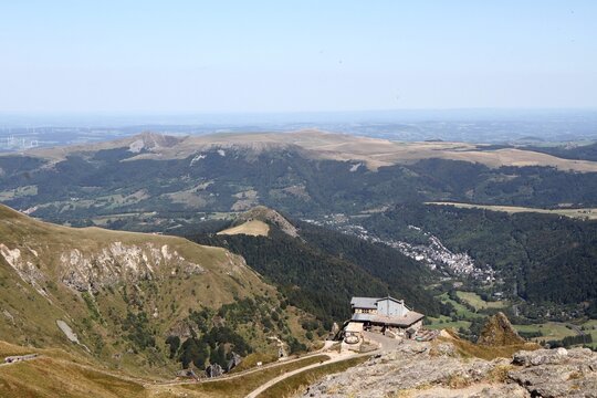 Le puy de Sancy en Auvergne , Puy de D&ocirc;me