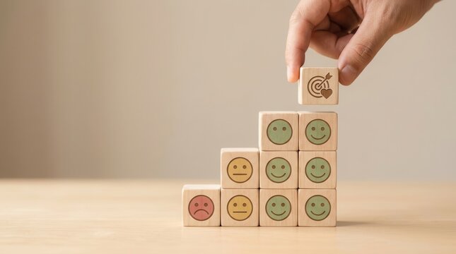 Customer and employee satisfaction evaluation through an engagement rating survey.