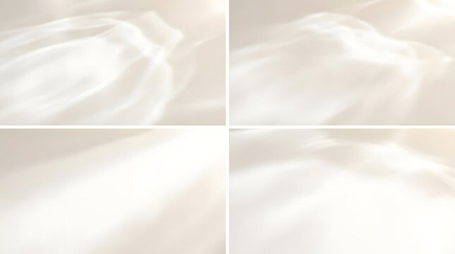 Soft, ethereal light and shadow play, creating a tranquil and serene abstract background with gentle gradients