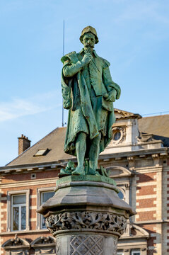 Statue au Sablon &agrave; Bruxelles