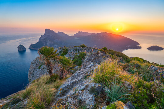 Sunrise at Formentor Mallorca Majorca Spain