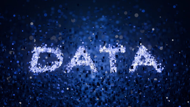 Big data technology Data science analysing artificial intelligence generative AI deep learning machine learning algorithm Neural flow network analytics innovation abstract futuristic. 3d rendering.