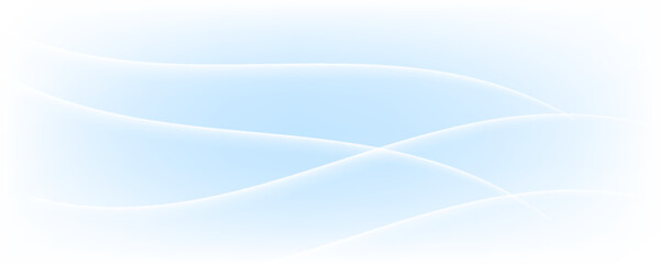 Fototapeta premium Modern blue wave background design, vector illustration