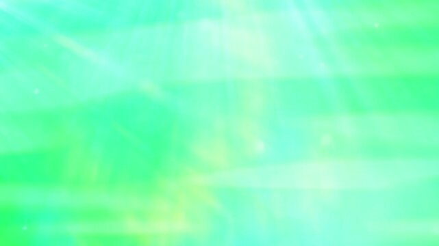Vibrant green background with streaks of light and abstract patterns