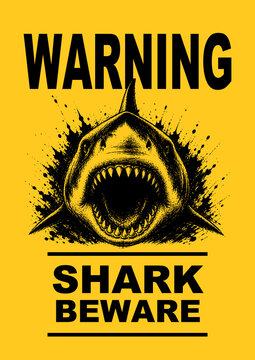 Shark Beware Warning