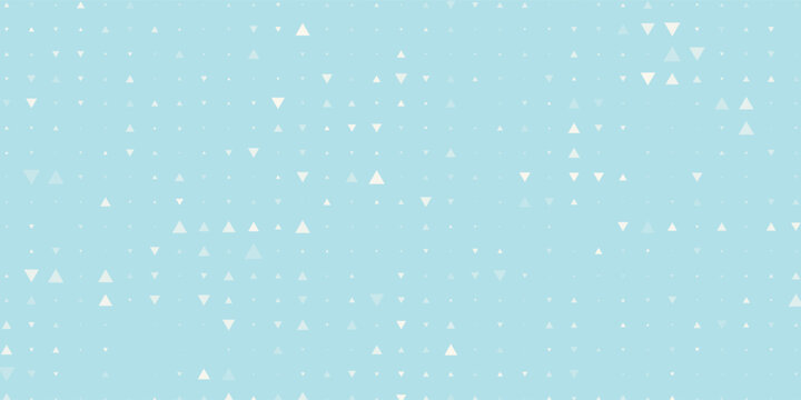 Abstract blue geometric hipster fashion design print halftone triangle pattern
