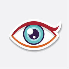 Obraz premium Stylized Eye Icon