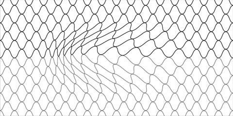 Mesh texture for fishing nets. Seamless pattern for sportswear or soccer goal, volleyball net, basketball hoop, hockey, athletics. Abstract net background for sports © Arif