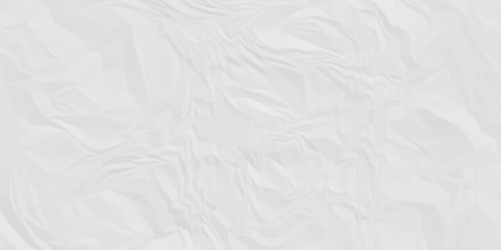 White crumpled paper texture . White wrinkled paper texture. White paper texture . White crumpled and top view textures can be used for background of text or any contents .
