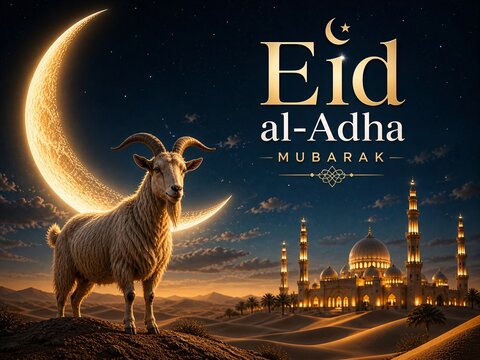 Eid al Adha Mubarak creative post
