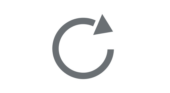 Refresh Arrow Icon Symbol.