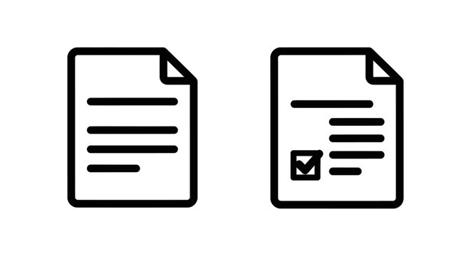 Purchase requisition and requisition form icons with requisition purchase document inventory shopping commerce checkout accounting business management administration operation workflow